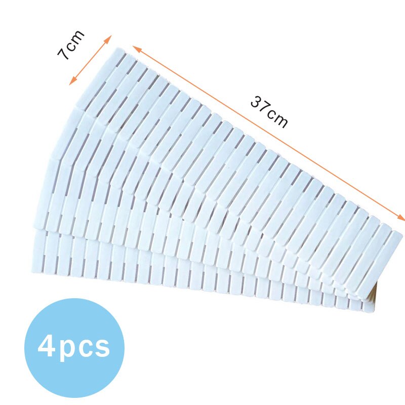 Drawer Organizer Divider DIY Adjustable Household Storage Cabinet Combination Partition Underwear Socks Sundries Storage Grids: A-blue 4pcs