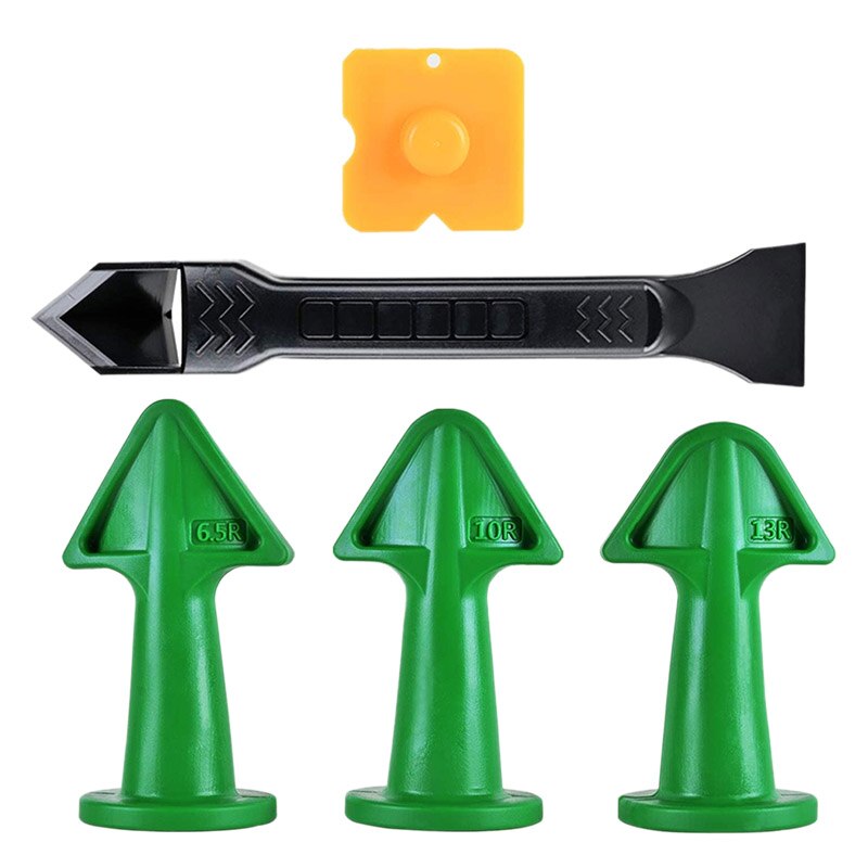 5 in 1 fogverktyg kit fogtätningsverktyg fogborttagningsmedel silikon fogmassa och plastskrapa för kakel- eller tegelfogar