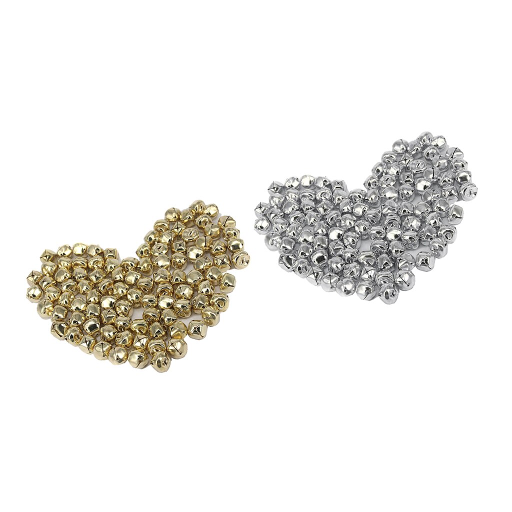 200x Jingle Bells Hanger Bevindingen Charms Wind Chime Voor Ambachten 6 Mm 15 Mm