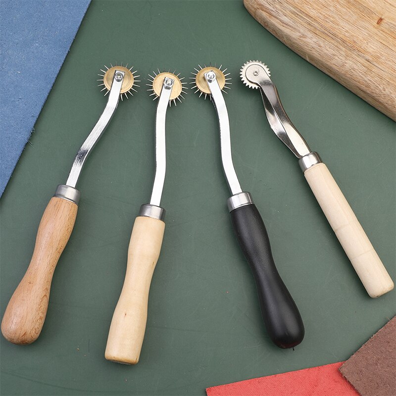 RORGETO Spacing Wheel Tracing Wheel Leather Stitch Spacing Wheel Stitch Marking Spacer for DIY Leather Crafts