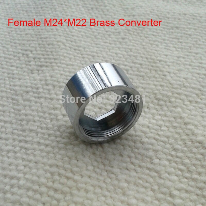 Weibliche M24 Durcheinander rohr passend zu Konverter Wasserhahn stecker Adapter M16 M18 M26 Zahnseide Zubehör männlichen gewinde munddusche