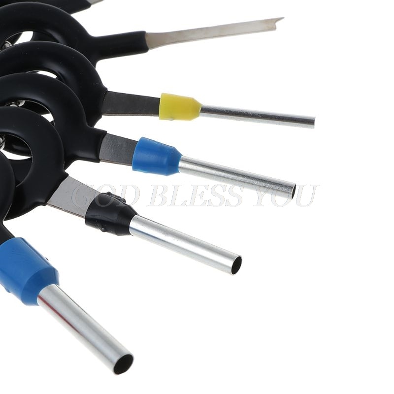 Car Plug Terminal Removal Tool Push Pin Tool Pick Needle Harness Pick Needle Retractor Unlock Key Removal Access Tool