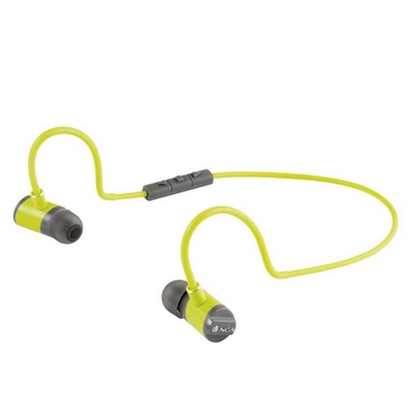 NGS Artica Swing Bluetooth Headset - 95mAh Battery, IPX5 Water Resistant, Built-in Microphone