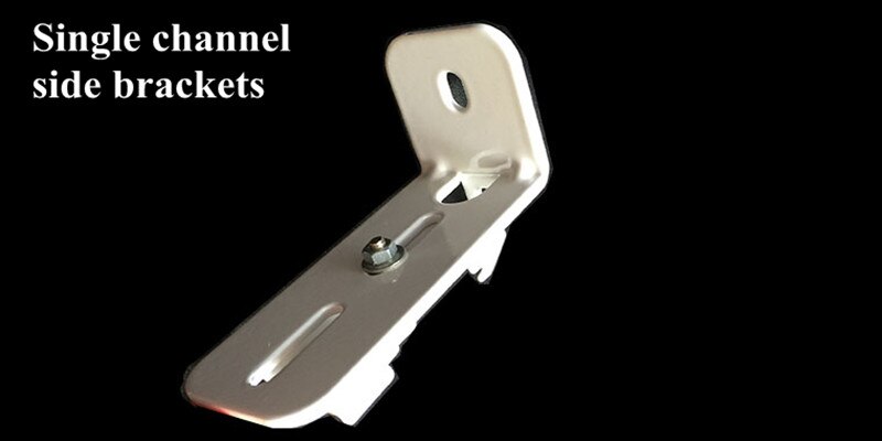 Single or double Side Mounting Bracket for Electronic Curtain Track Rod