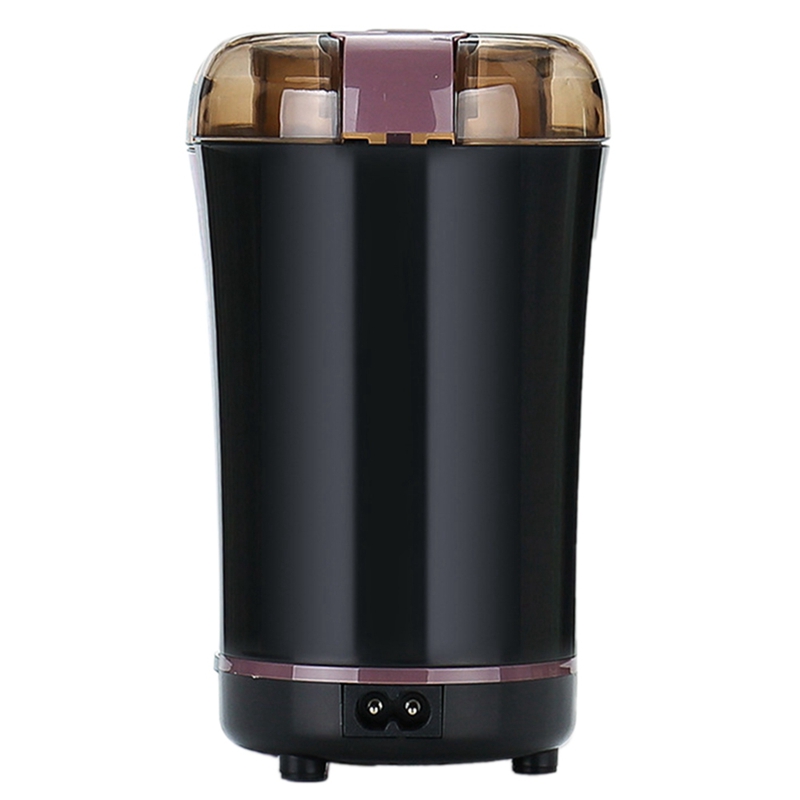 Spice Fine Grinding Machine Grain Mill with Stainless Steel Blades Household Rapid Grinder Seasonings: black