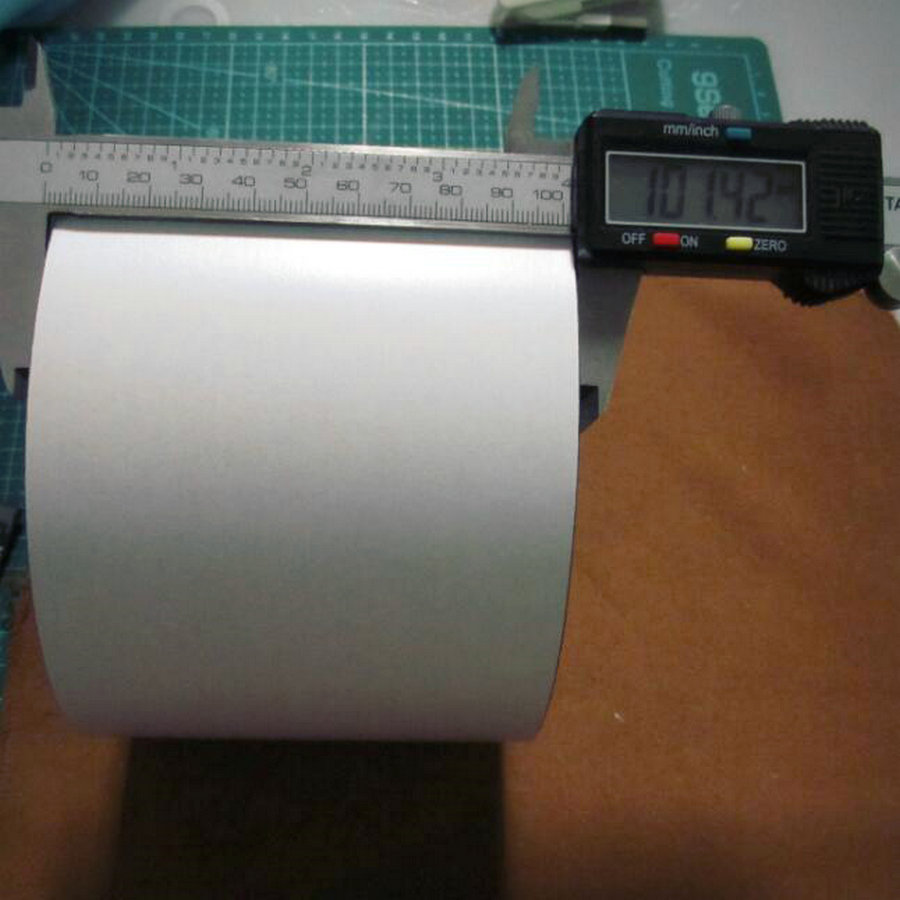 1Meters self Adhesive Flexible Magnetic Strip 1M Rubber Magnet Tape width 100mm thickness 1mm