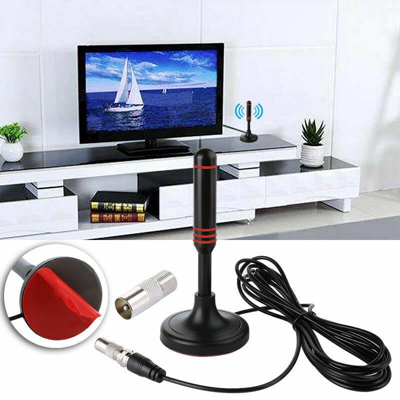 Indoor 1080P Hd Tv Antenne Indoor Televisie Usb Versterker Digitale Grond Wave Hdtv Auto Tv Antenne Antenne