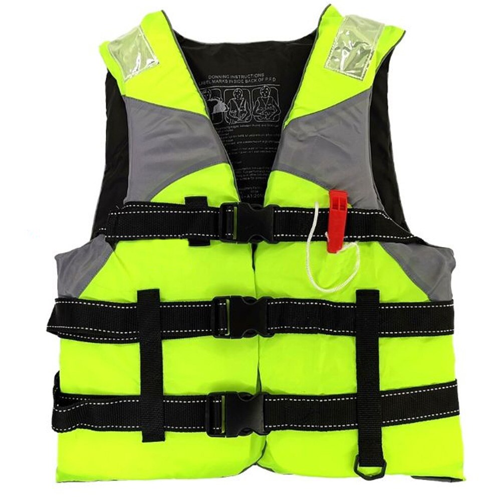 Kamizelka ratunkowa dla dorosłych pływanie żeglarstwo Surfing pływalność garnitur woda Sport pływalność kurtka kamizelka ratunkowa kamizelka ratunkowa odkryty kombinezon wędkarski: green / XL(70-90kg)