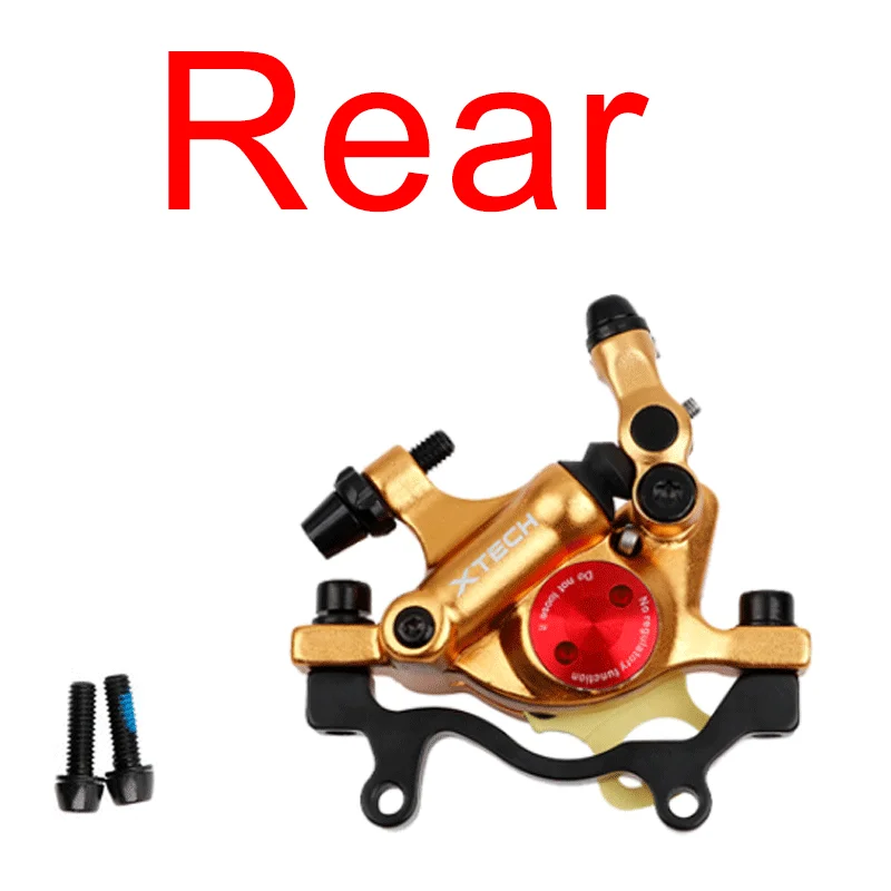 ZOOM XTECH HB100 Hydraulic brakes mtb Cable Pulling bicycle brake caliper Disc bike zoom brake for Xiaomi M365 Electric Scooter: green