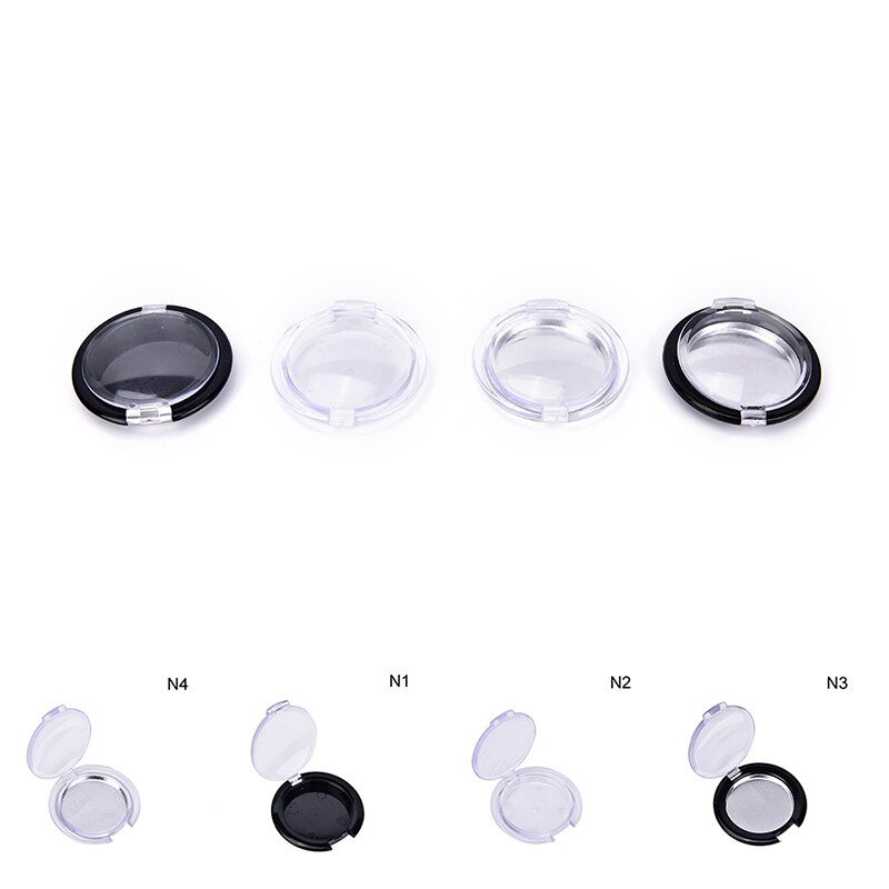 1/2pc caixa de sombra vazia paleta panelas ímã pó cosméticos diy maquiagem 5ml