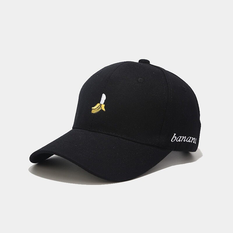 De Stijl Katoen Banaan Borduurwerk Baseball Cap Verstelbare Snapback Hoeden Voor Mannen En Vrouwen 169