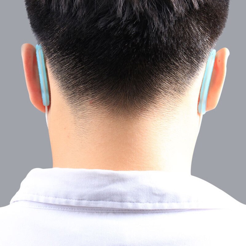 Silicone Ear Hook Mask Earmuffs Women And Men Soft Elastic Anti-Pain Invisible Earmuff Protection Ear Light Mackaccessorie