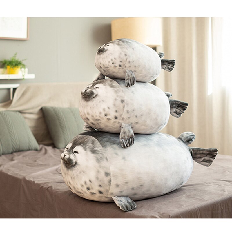 Chubby joint oreiller en peluche coton en peluche Animal jouet joint oreiller doux gros oreiller en peluche coton Animal joint en peluche BV78