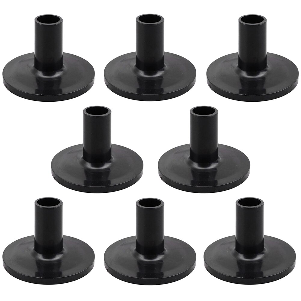 cymbal filt hei-hatt kløtsj filt hei hatt kopp filt cymbal ermer med utgangspunkt vingemuttere cymbal skive til cymbal stabilere: 8 stk