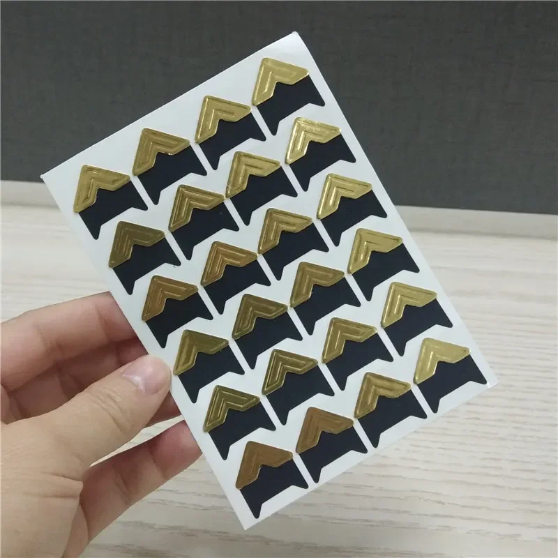 DIY Photo Album Frame Decoration, Scrapbooking Protect Stickers, 5 Sheet Sticker Paper: PURPLE