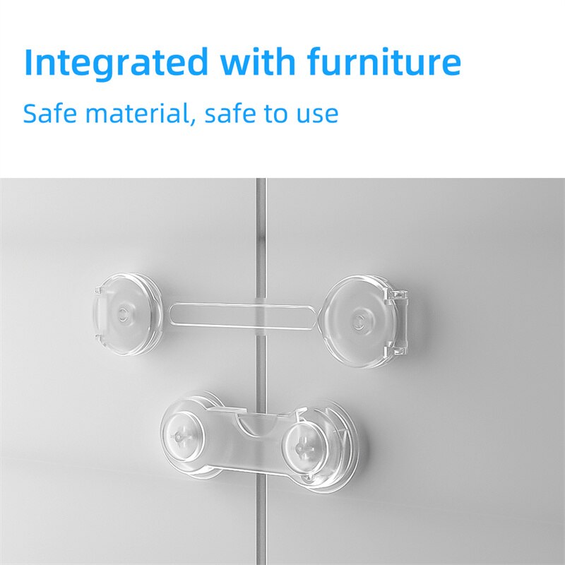 Child Lock Protection Of Children Locking Doors For Children's Safety Kids Safety Plastic Protection Safety Lock Anti-opening