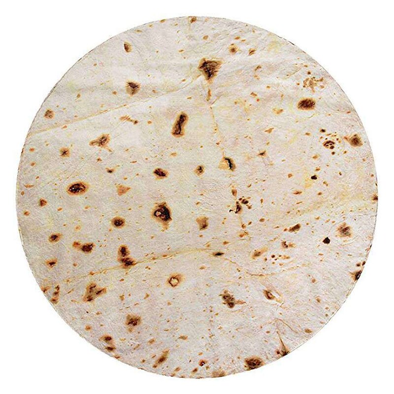 Burrito Deken Giant Meel Tortilla Gooi Zachte Flanellen Tortilla Voor Uw Familie Zacht En Comfortabel Kids Accessoires: 03 180cm
