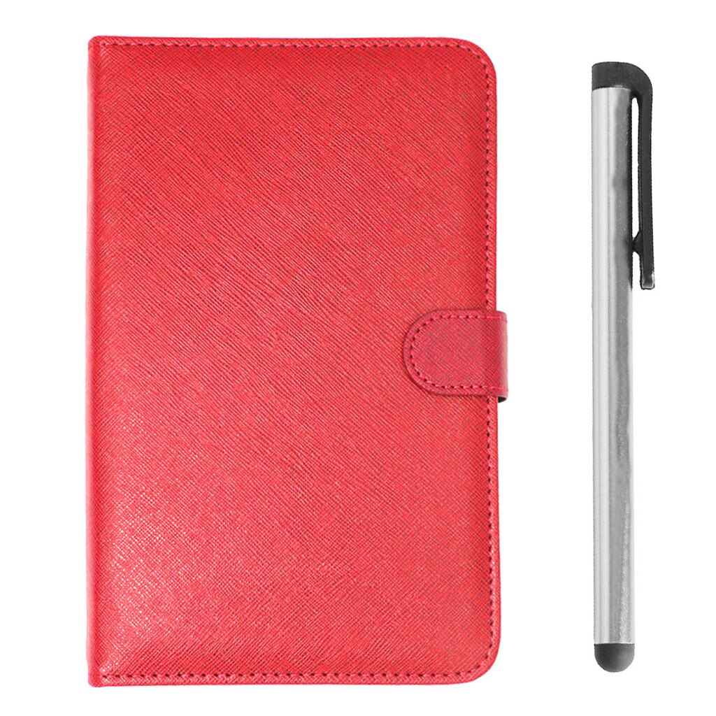 Portable Wireless Bluetooth Keyboard Case For Mobile Phone Protector with Bluetooth Keyboard Smartphone: Red 