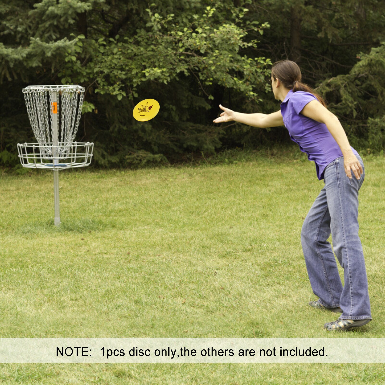 1 PCS Disc Golf Sport Disc Flying Disc Game Throwing Disk for Adults Golf Training Accessories