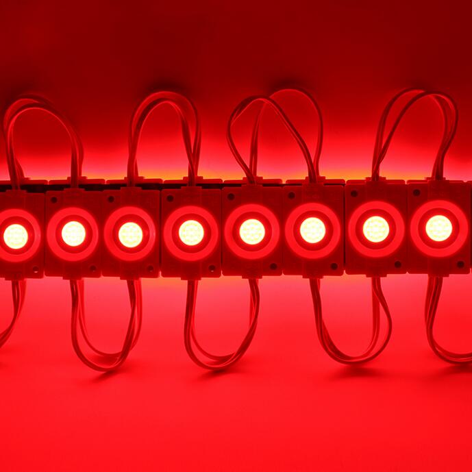 led injection module round COB LED sign letter module light DC12V 2.4W 240lm IP65 46mm(L)*30mm(W)*3mm(H) aluminum PCB CE ROHS