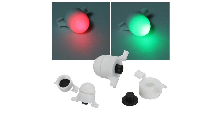 Electronic Bite Fishing Alarm Night Fishing Strike Alert LED Rod Tip Clip On Fish Bite Alarm Light Feeders For Feeder Fishingrod