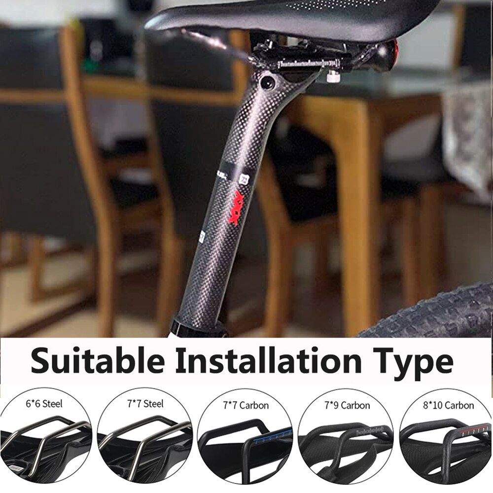 RXL SL-tige de selle en carbone de vtt, pour vélo de route, à décalage, Tube de selle, 25mm, 3K, mat, 27.2, 30.8mm
