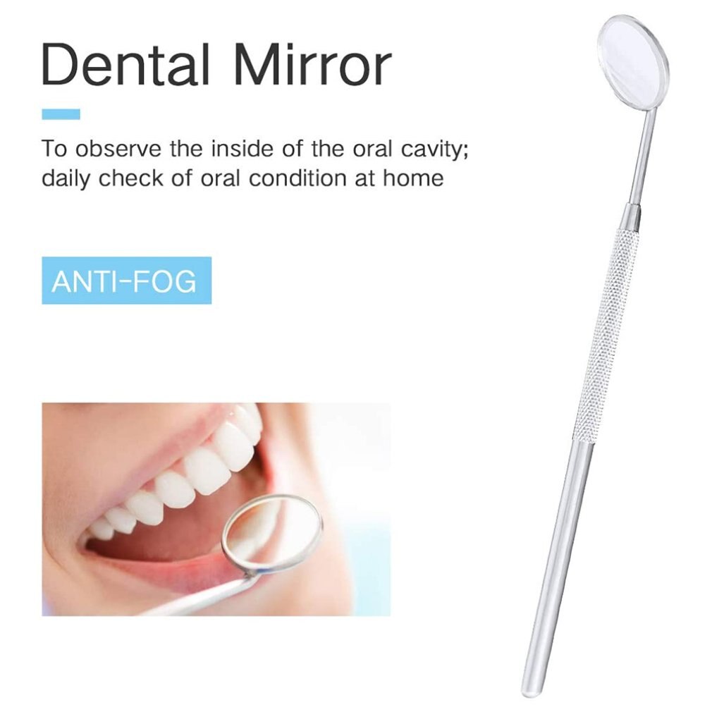 Mundtlig pleje værktøjssæt mundtlig pleje tandlæge værktøjssæt rustfrit stål mund spejl sonde tandpleje tandvælger