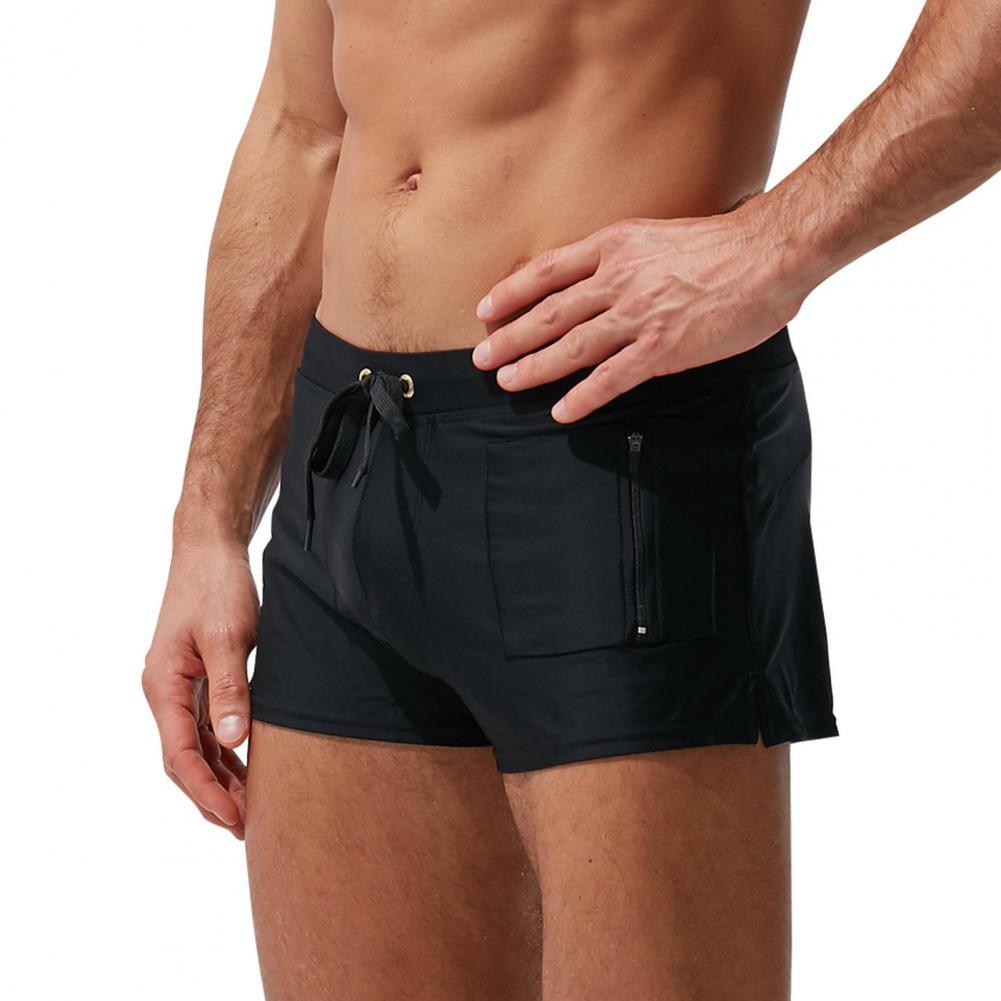 Bañadores de verano para hombre, pantalones cortos de Surf con cordón, cómodos, ligeros, buena piel al tacto, para playa