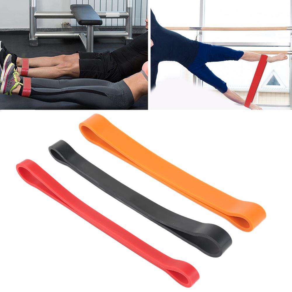 Fitness elastische band rubberen weerstandsbanden gym krachttraining yogabanden