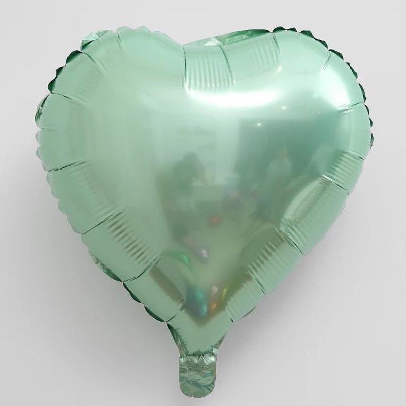 18 tommer hjerteballoner aluminiumsfolieballoner fødselsdag valentinsdag bryllup fødselsdagsfest dekoration julepynt: 5