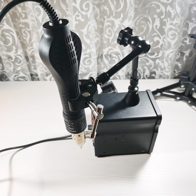Krabba klo klämtång tång klämma fäste för kamera stativ monopod studio blixt fäste stativ arm kamera tillbehör