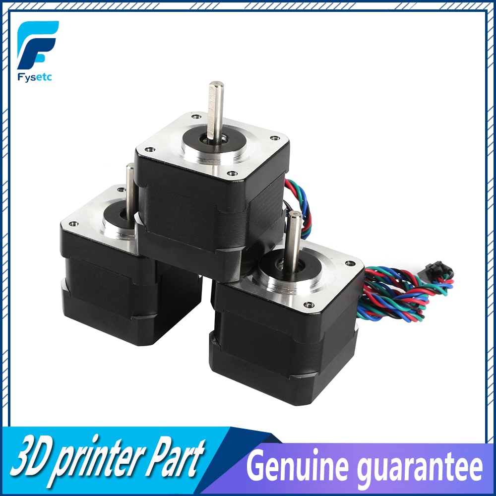 Prusa i3 MK2 MK2S MK3 3d Printer Extruder Motor X-axis Y-axis Motor NEMA17 1.8 Degree 42 Stepper Motor For Prusa i3 MK2 MK3 MK3S
