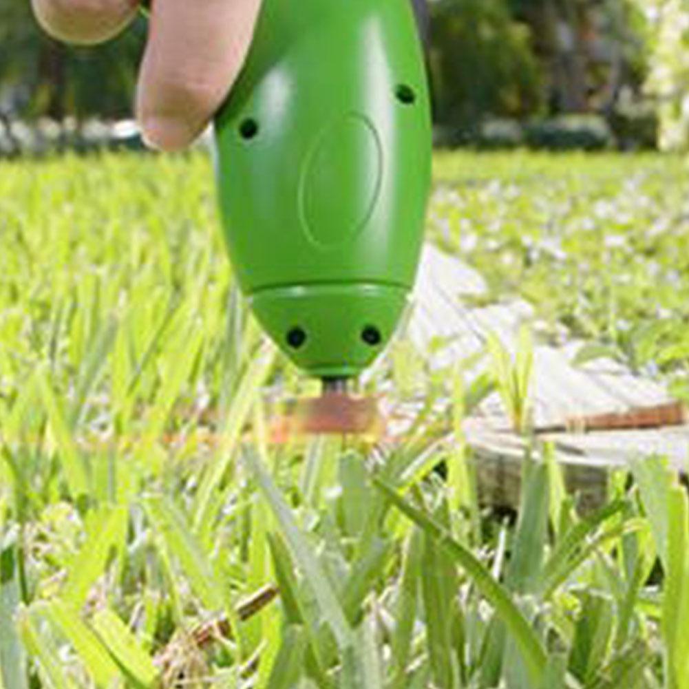 Portable Garden Grass Trimmer Tool Cordless Lawn Cutter Edger with Zip Ties Gardening Mowing Power Tools Kits Grass Trimmer