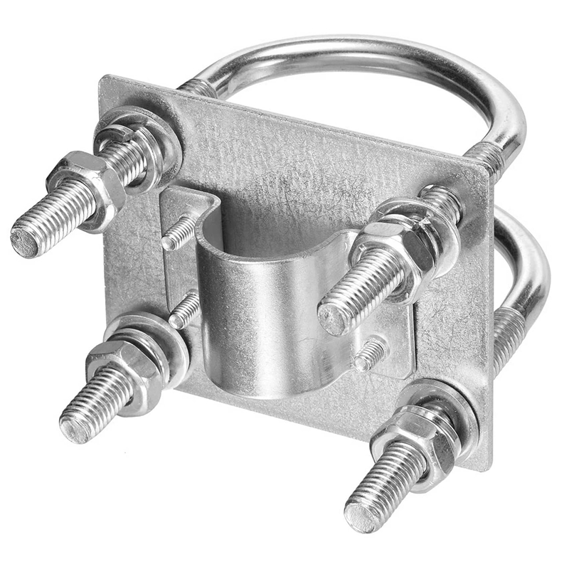 Antenne Mast Klem Beugel Met U-Bouten Anti-Roest Klem Panel Pijp Montage Hardware Voor Outdoor Lora Antenne helium