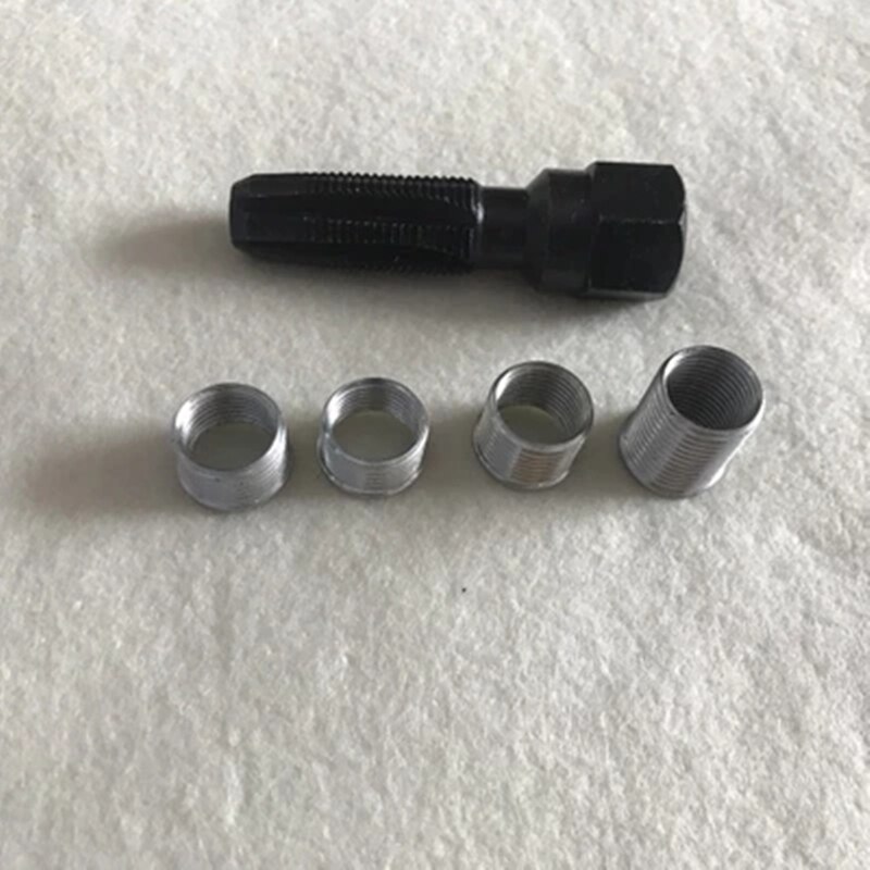 14mm Spark Plug Re-thread Rethread Rethreader Repair Tap Tool Reamer Inserts Kit
