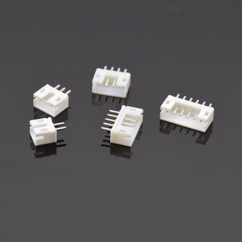 50 pcs/Lot PH2.0 broches connecteur d'en-tête 2P 3P 4P 5P 6Pin 2mm pas pour PCB jst broches droites