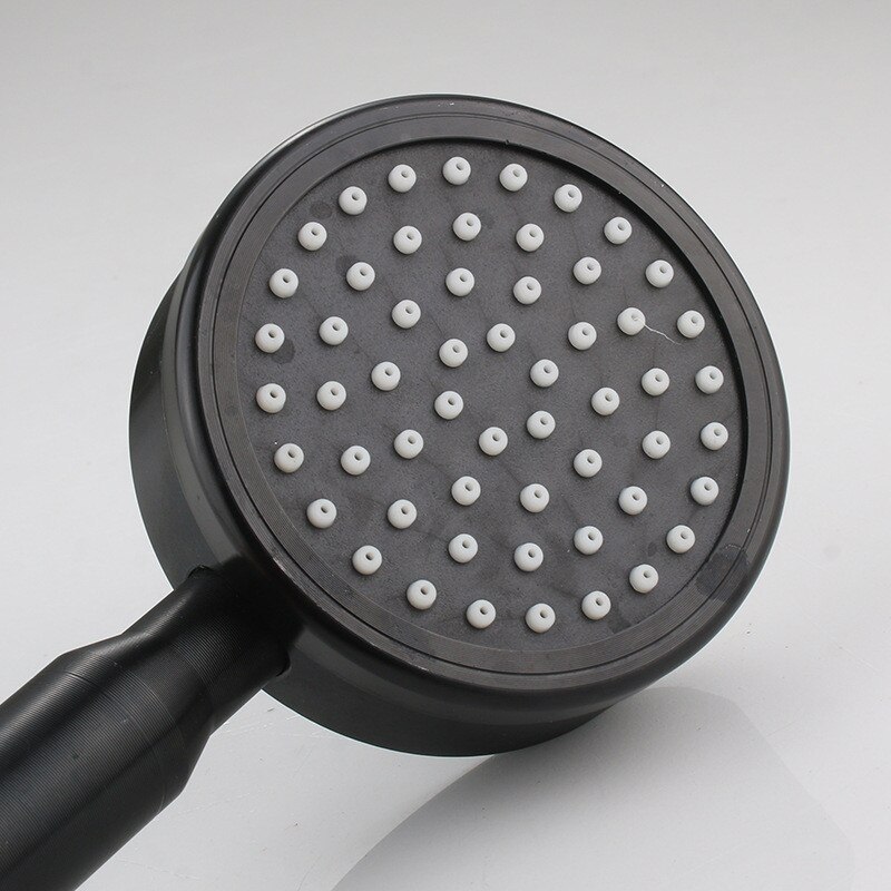 Badkamer Accessoires Sproeier High Flow Regen Afneembare Douchekop Zwart Verwijderbare Handheld Waterval Douchekoppen Hoge Druk