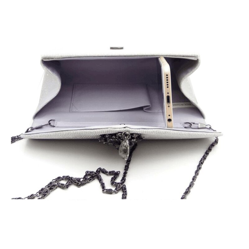 Women Evening Bag female minaudiere Clutch bag wedding bridal Party bag female evening handbag ladies shoulder Messenger bag