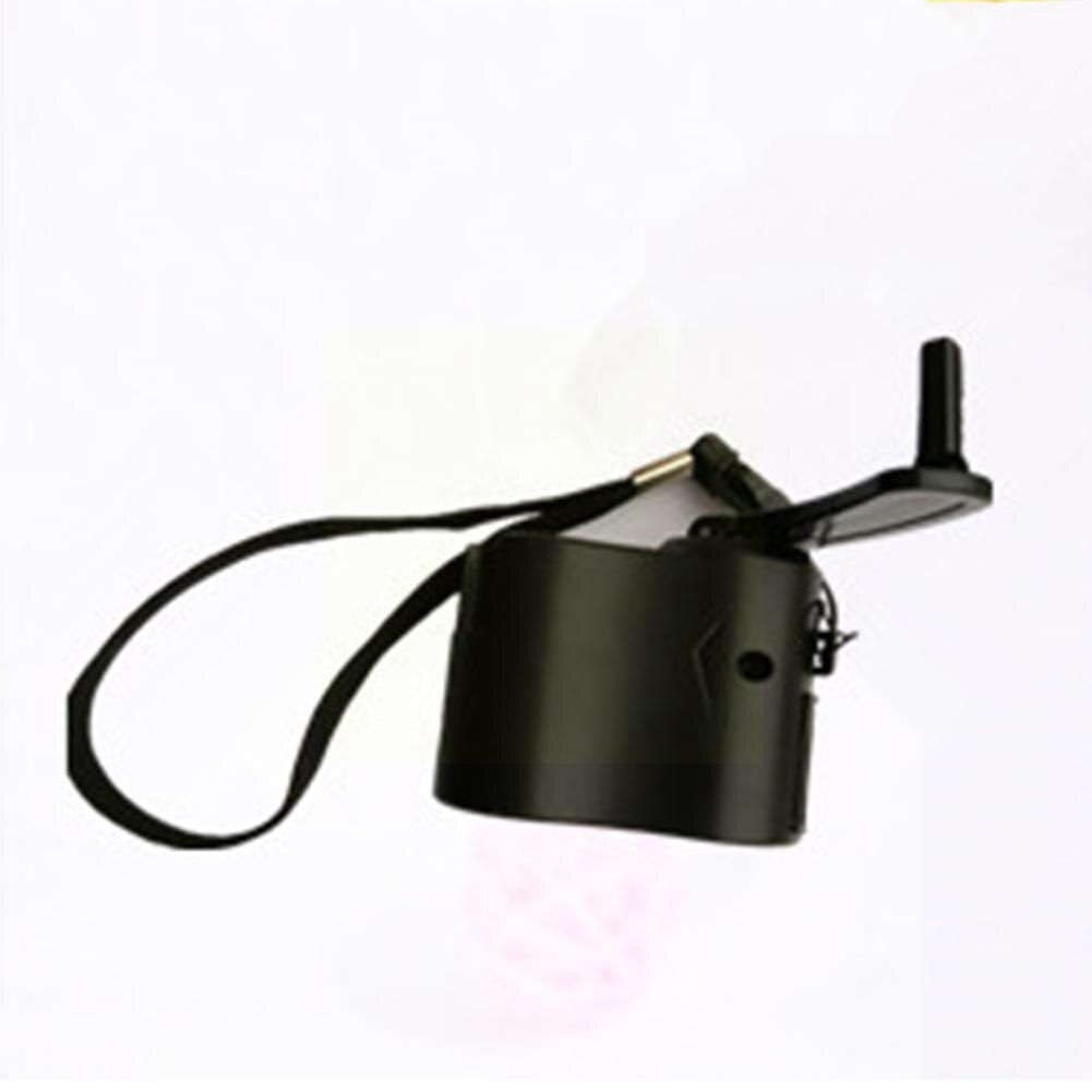 Schwarzer, unbegrenzter handkurbelgenerator, handy-ladegerät, reiseladegerät, camping-notfall-usb-outdoor-ladegerät ,  y4 oder 4