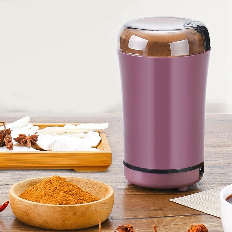 Spice Fine Grinding Machine Grain Mill with Stainless Steel Blades Household Rapid Grinder Seasonings