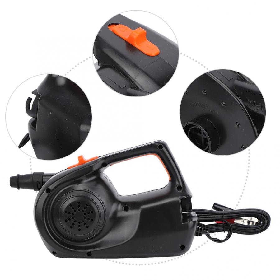 Protable Electric Car Air Pump Mini Compressor Tire Inflator Auto Tyre Pumb for Outdoor Activities Camping 180V-240V