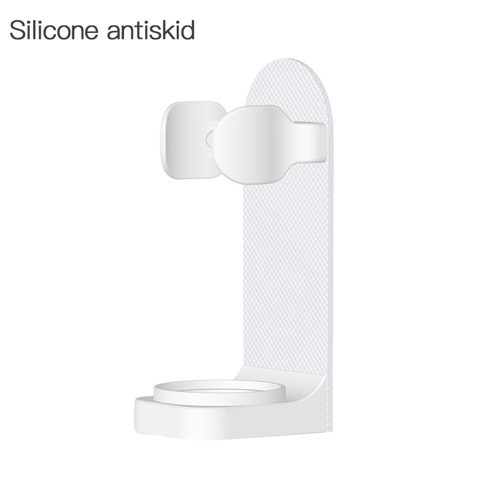 Electric Toothbrush Holder Wall-Mounted Traceless Stand Rack Toothbrush Organizer Space Saving Bathroom Accessories: B-Blue Anti skid