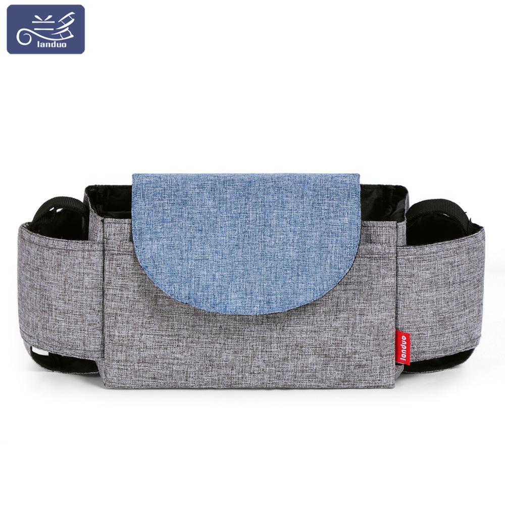 Land Baby Kinderwagen Lagerung tasche Veranstalter Tragbare Baby Wagen Hängen Zubehör Taschen Multi-funktion Kinderwagen Tasche MPB29