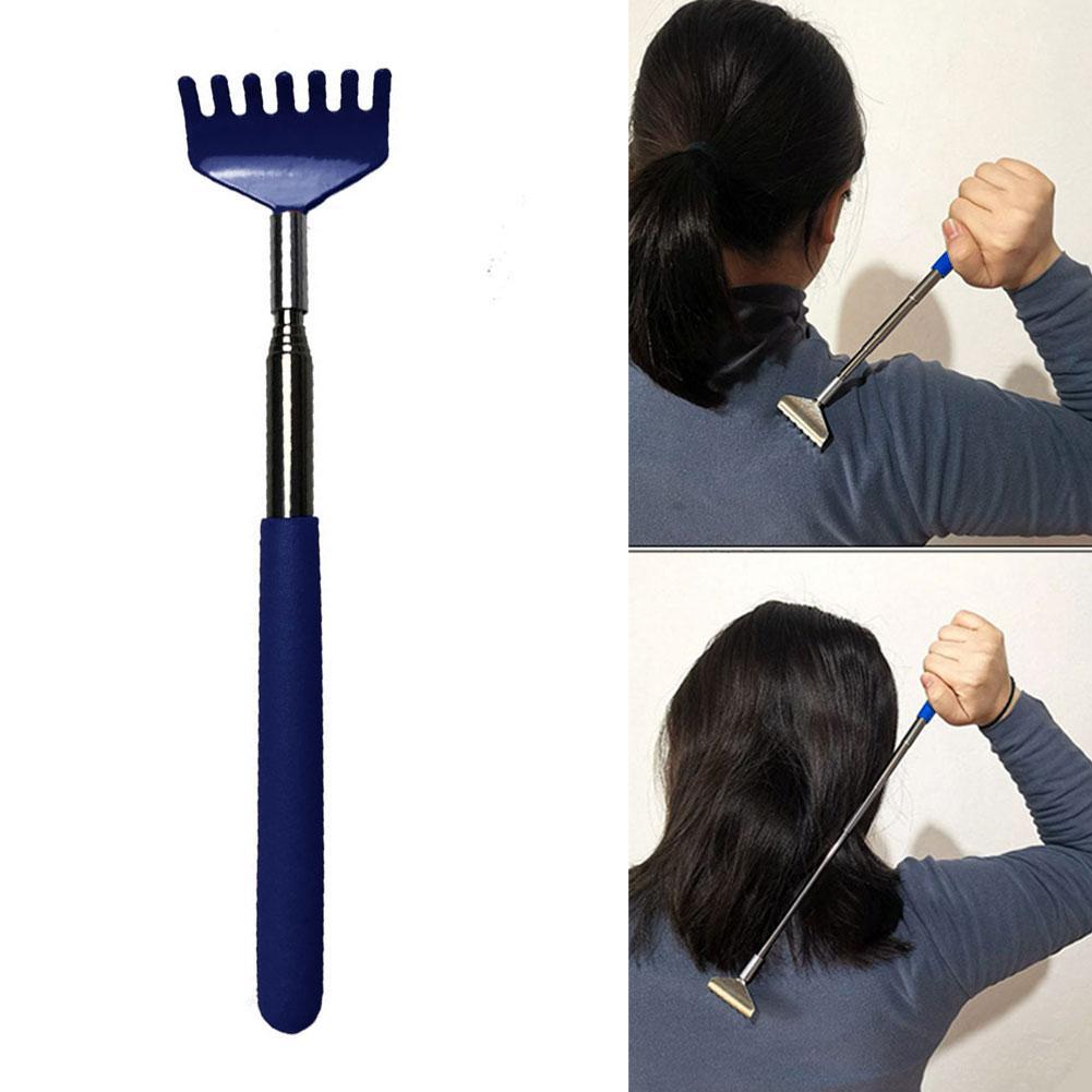 Steel Telescopic Back Scratcher Scratching Backscratcher Massager Back Scraper Anti Itch Claw Back Massage Tool For Elders