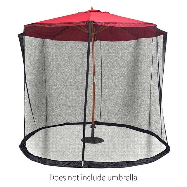 300x230cm Mosquito Net Good Shape Anti-Mosquito Fireproof Anti-Insect Screen Canopy Mesh: Black