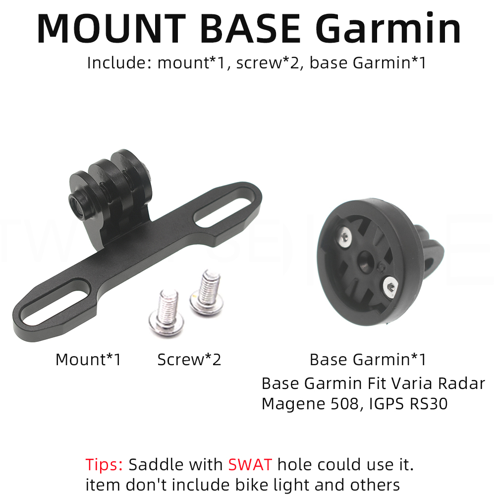 Twtopse Fiets Achterlicht Mount Voor Gespecialiseerde Zadelkussen Power Romin Toupe Swat Gat Fit Gopro Fietsen Fietsenrek Beugel