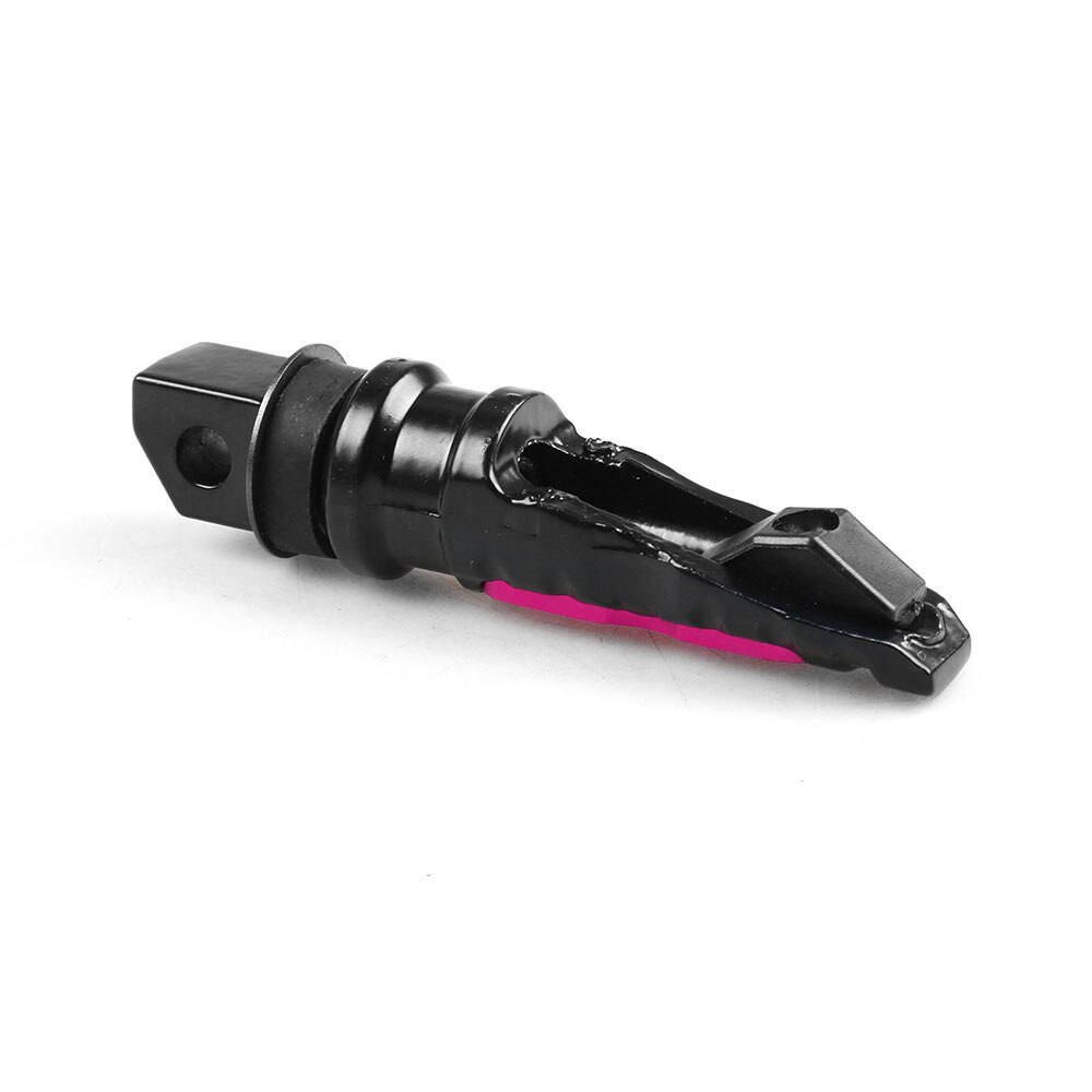 Universal- Aluminium Motorrad Hinten Passagier Fußrasten Pedale Fußstütze Rolle Fuß-Anbindung Motorrad Pedal Änderung 2 teile/satz
