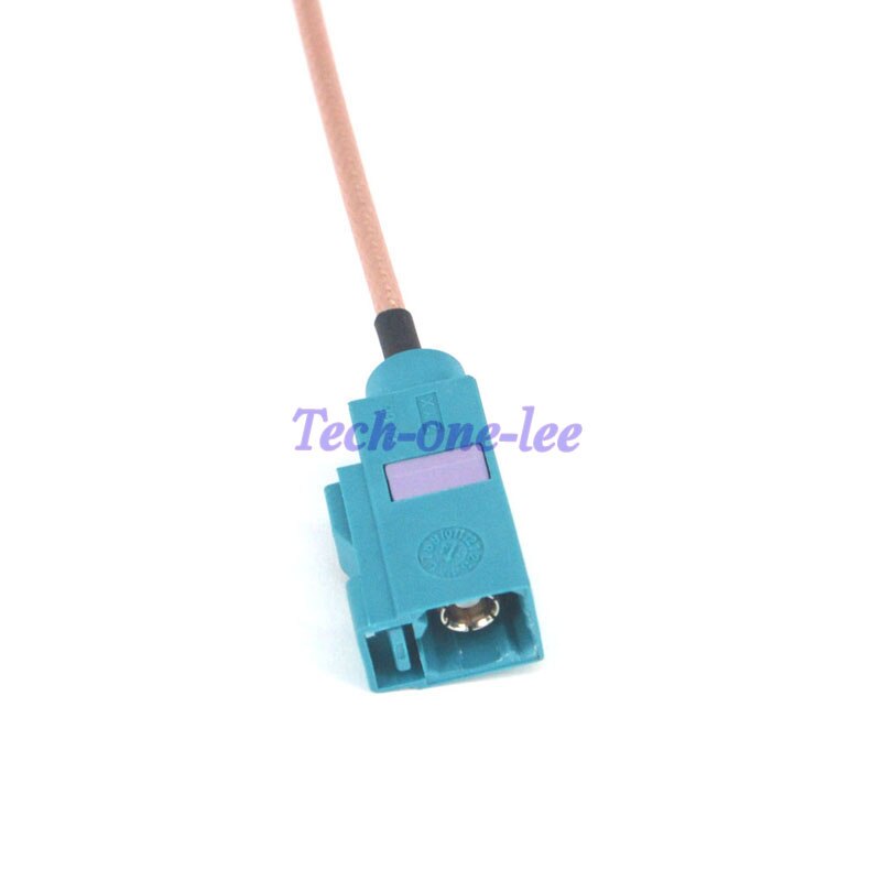 2 stuk/partij GPS Externe Antenne Kabel Fakra Z Vrouw-vrouw RF Coax Adapter Pigtail Jumper Cord 0.5 Voeten