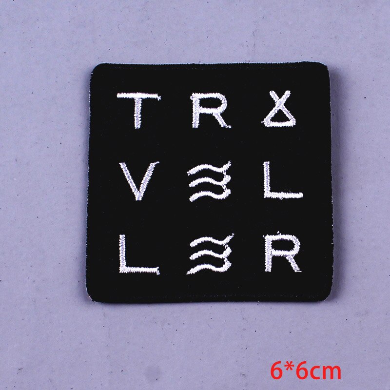 Diy Adventure Geborduurde Ijzer Op Patches Voor Kleding Mountain Reiziger Patches Op Kleding Strepen Outdoor Wandelen Patches: PE4168CT