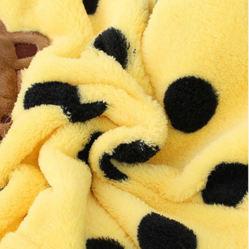 Baby Baby Rompertjes Coral Fleece Dier Algehele Fall Warme Baby Boy Meisje Xmas Kostuum Kleding Baby Jumpsuit